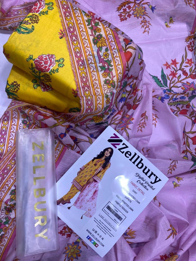 DIGITAL PRINTED LAWN COLLECTION 25 (ZELLBURY)